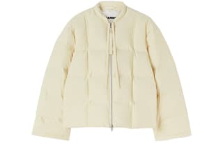 JIL SANDER Down Jacket Ecru