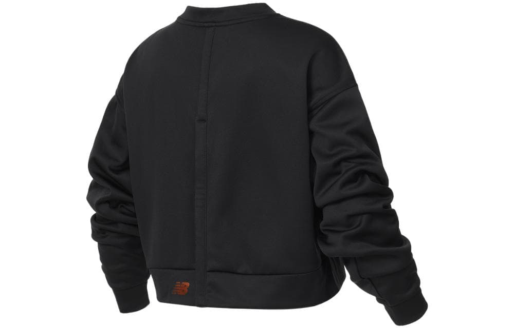 New Balance Knitted Fabric Sweatshirt Black