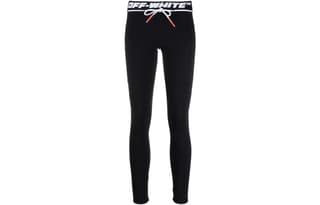 OFFWHITE logotape performance leggings