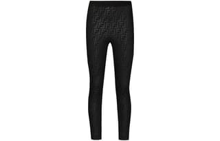 FENDI Leggings Black Moderate
