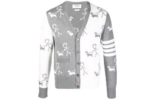 THOM BROWNE· SS22 Sweater Gray