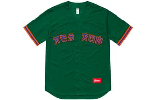 Supreme Red Rum Baseball Jersey