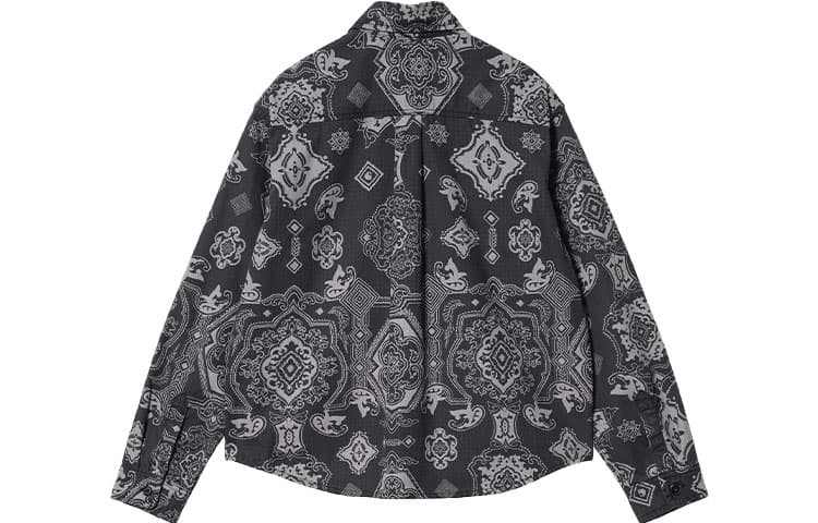 Carhartt WIP Denim Jackets Black Lapel Moderate Straight Fit