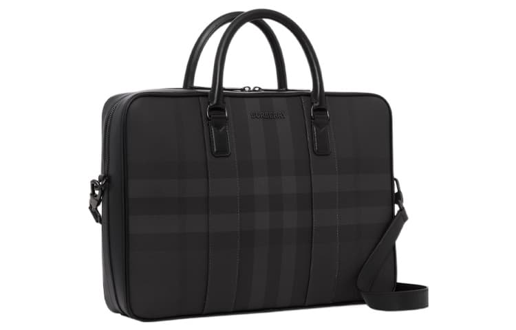 Burberry Briefcase, Shoulder Bag, Crossbody Bag, Handbag Black