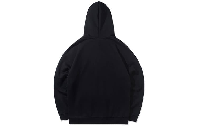 LiNing X HajimeSorayama Sports Collection Sweatshirts Black Hooded Moderate Straight Fit