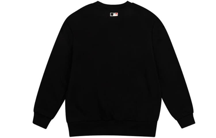 MLB Cartoon Series Sweatshirts Black Crew Neck Moderate Regular