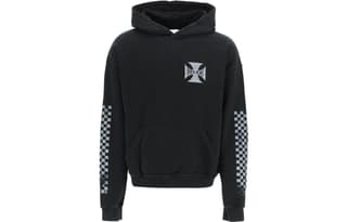 RHUDE Classic Checkers Hoodie