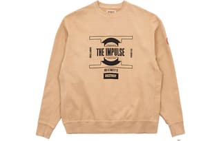 Cav Empt Sweatshirts Brown Crew Neck Moderate Heavyweight