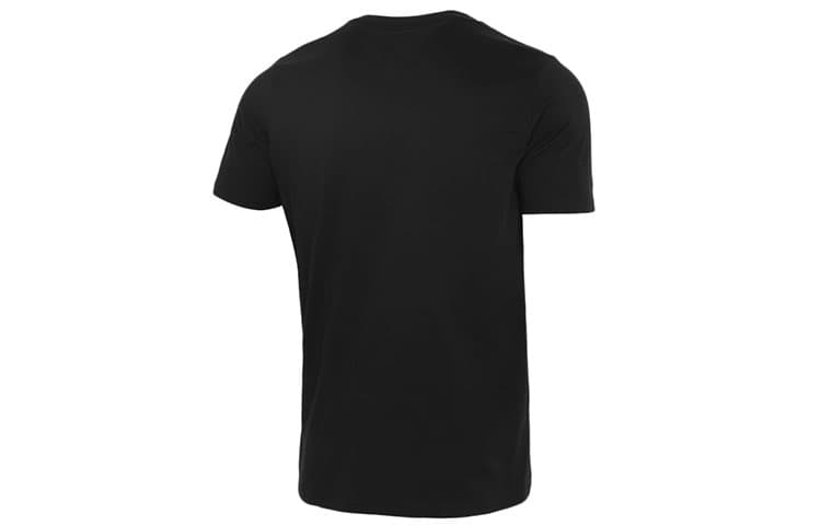 PUMA TShirts Black Crew Neck Moderate Straight Fit