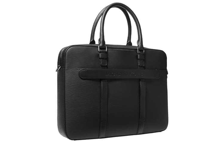 MICHAEL KORS Hudson Handbag, Shoulder Bag, Briefcase Regular Black
