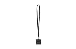 Balenciaga Polyester, Polyurethane, Cotton Earphone Case Black/Gray