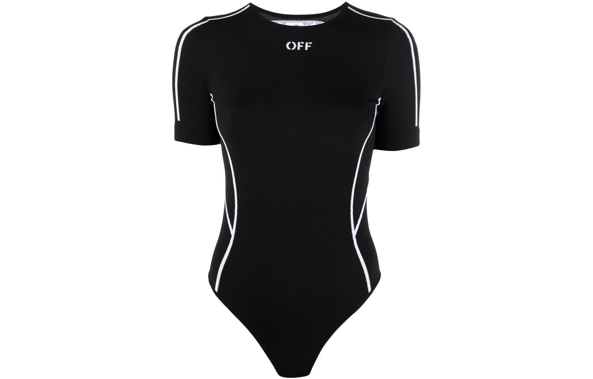 OFF WHITE FW22 Bodysuits Black Crew Neck