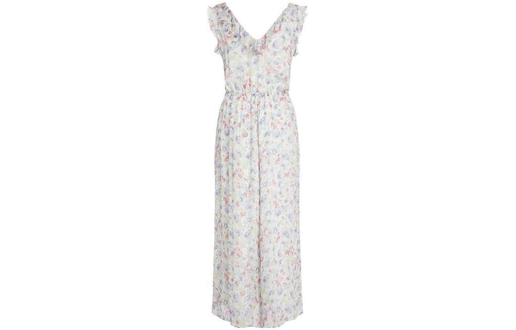 Polo Ralph Lauren floralprint sleeveless jumpsuit