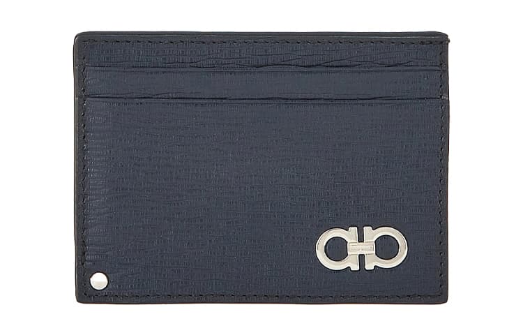FERRAGAMO Cow Card Holder Gift Set(Basic Set+Box+Shopping Bag)