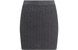 PINKO Elasticated Waistband Knitted Skirt