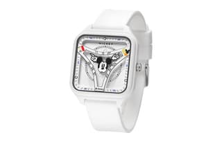 Disney Mickey Series Quartz Movement Silicone Strap Watch White Dial