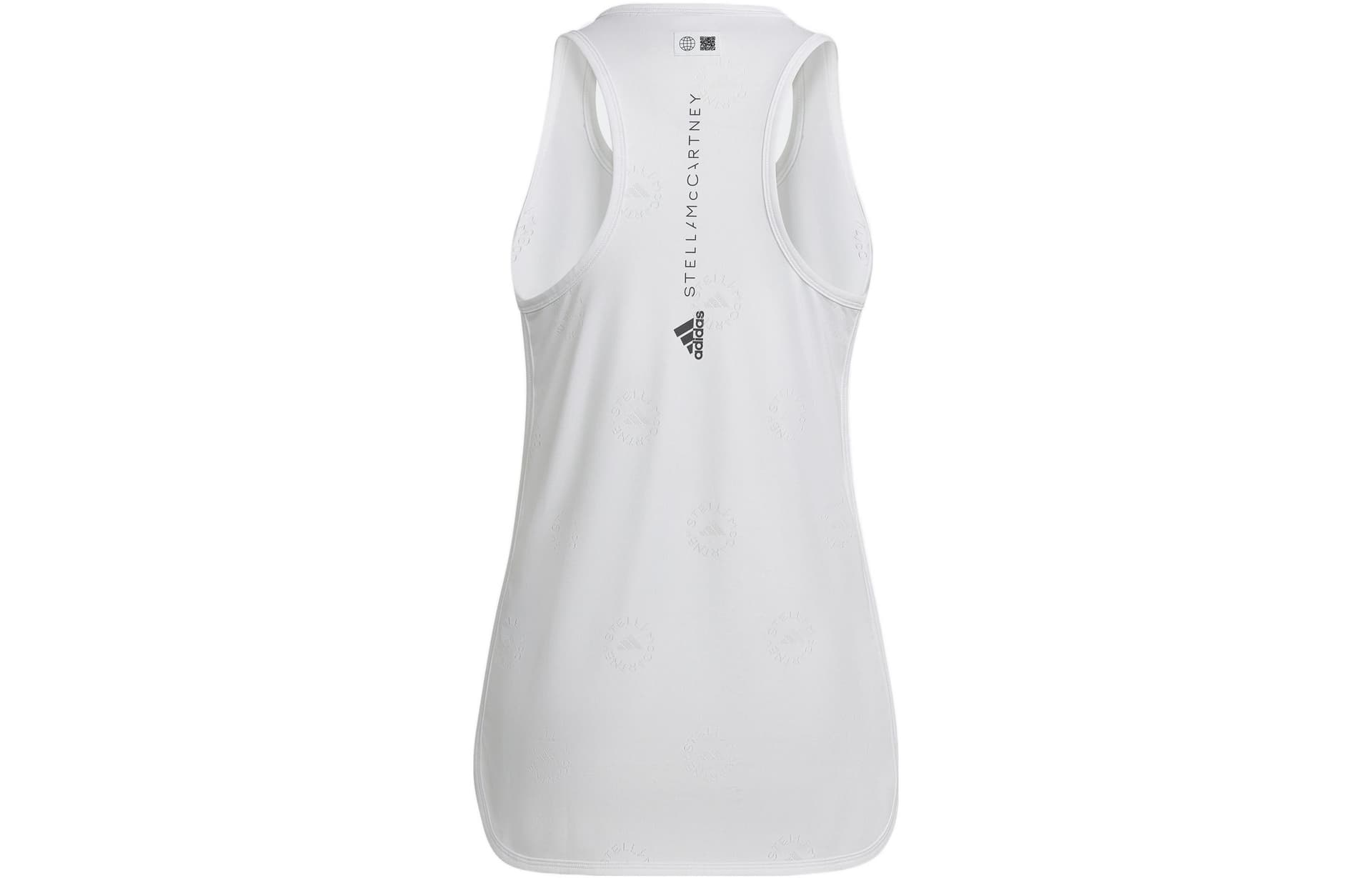 Adidas Sleeveless Sports Shirts White Other