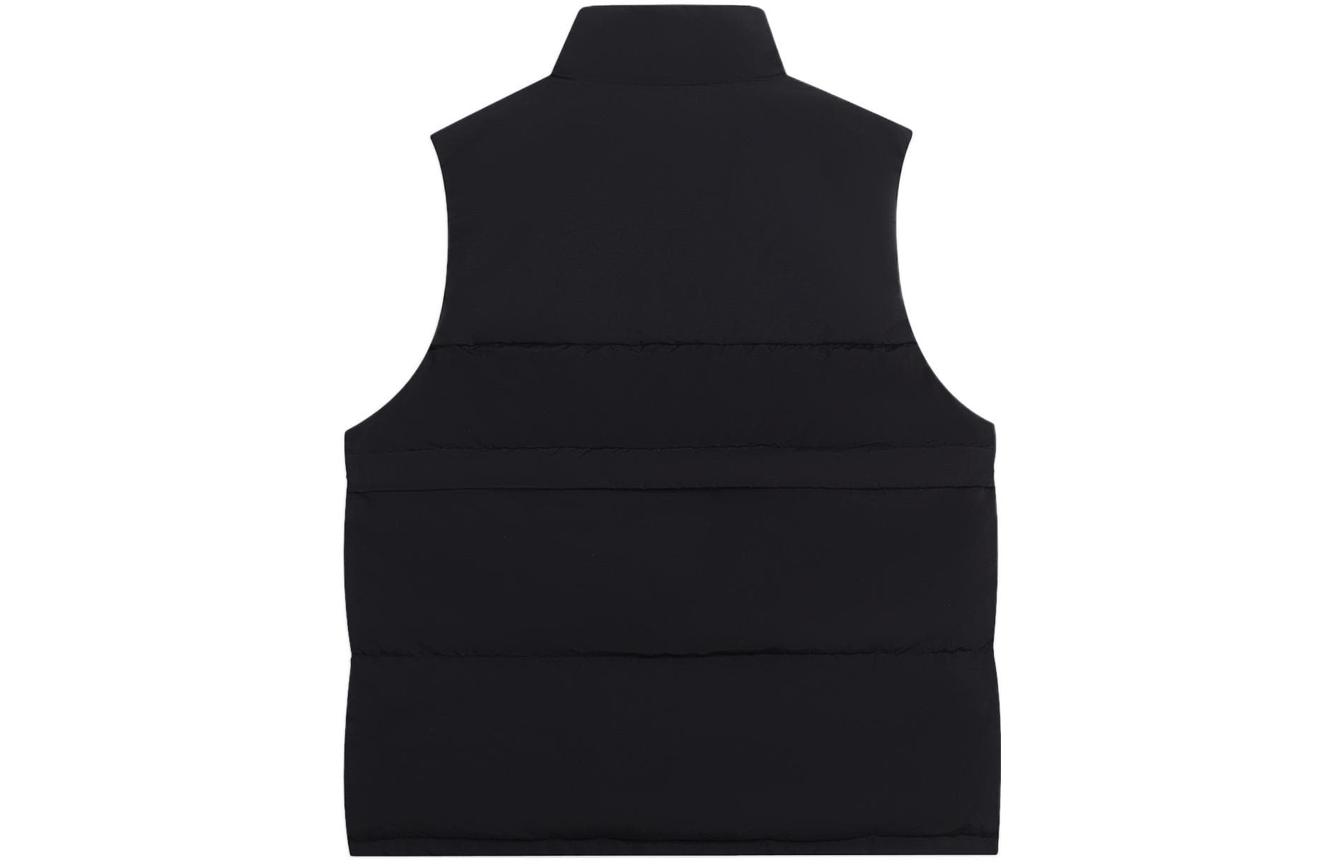 Li Ning Sports Collection Down Vests Black Stand Collar Moderate Other