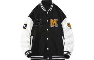 SCRM Baseball Jerseys Baseball Collar Moderate Straight Fit