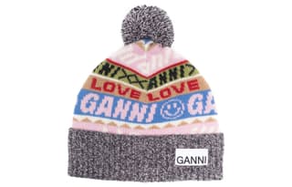 GANNI Graphic Beanie