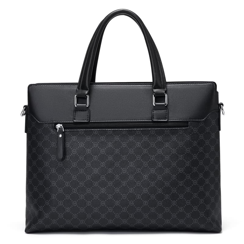 GOLF PVC Briefcase Large Black