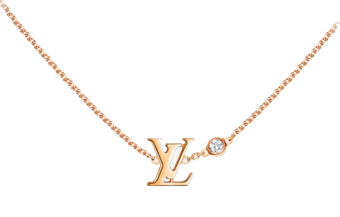 LOUIS VUITTON Idylle Blossom Lv Bracelet Pink Gold Diamond Rose Gold