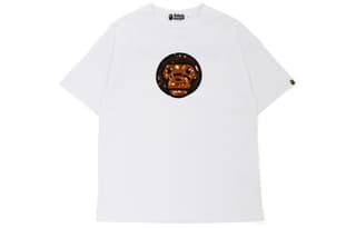 A BATHING APE T Shirts Crew Neck Moderate Straight Fit