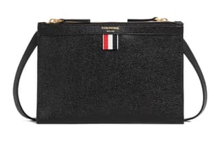 THOM BROWNE 4 Bar Detailed Crossbody Bag