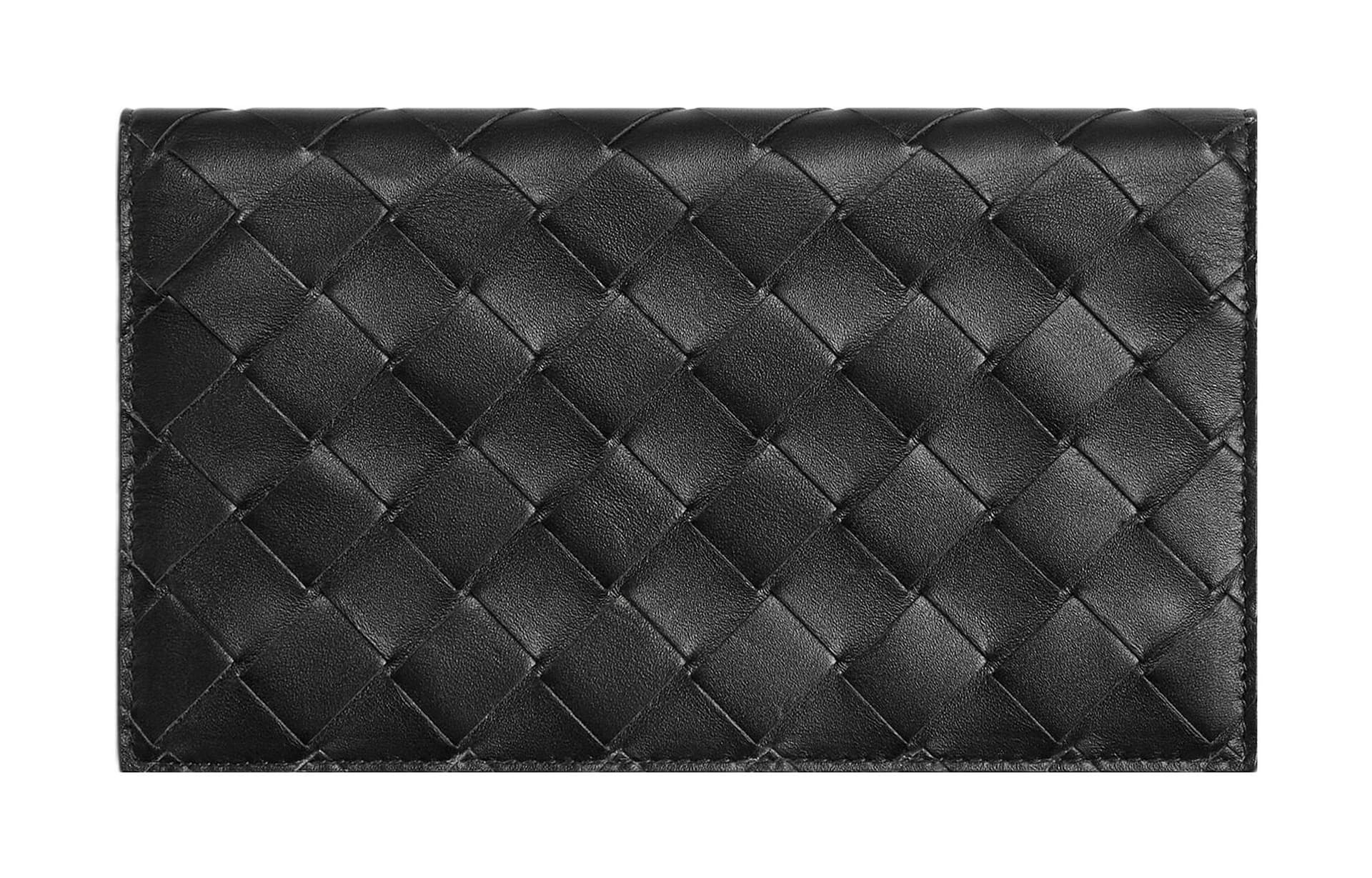 Bottega Veneta Cow Storage Bag Eyeglass Pouch Black Basic Set (Bag+Dust Bag)