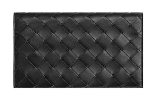Bottega Veneta Cow Storage Bag Eyeglass Pouch Black