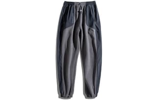 Monster Guardians Cuffed Thickened Sweatpants Dark Gray