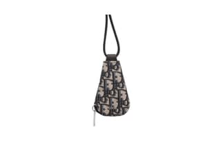 DIOR Shoulder Bag, Crossbody Bag Key Pouch Beige/Black