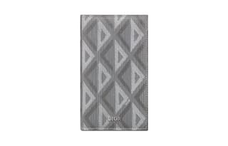 DIOR Canvas Card Holder Card Holder Gray
