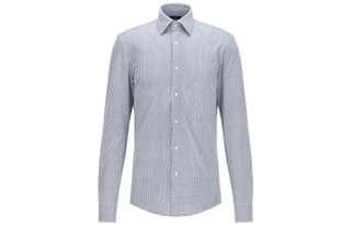 HUGO BOSS Shirts White Lapel Moderate Other