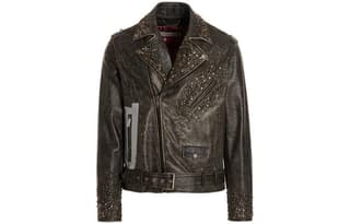 Golden Goose Distressed Biker Jacket