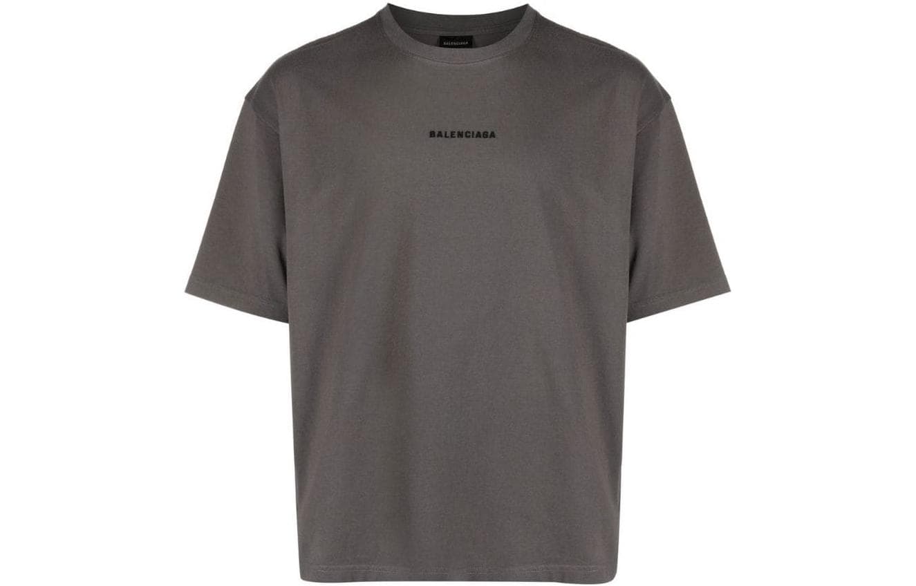 Balenciaga FW22 T Shirt Regular Fit Gray