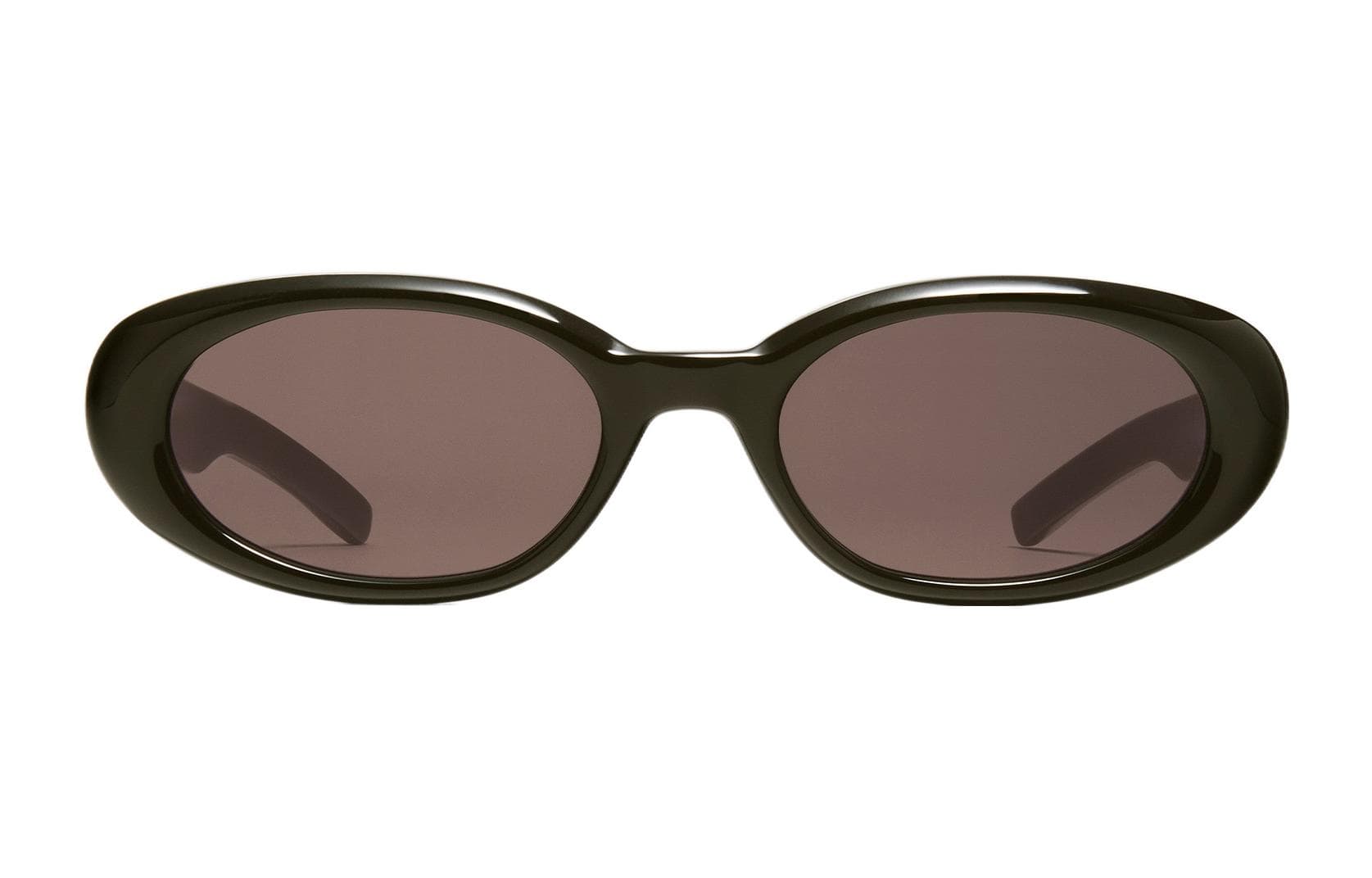 Oval-frame sunglasses