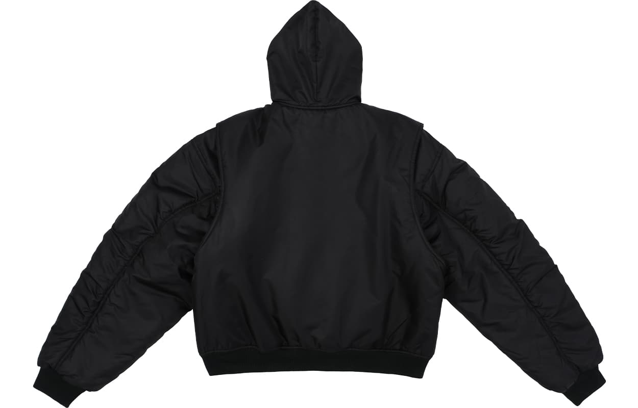 11ESTRANGER ASTRANGER Puffer Jacket Black