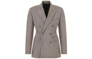 DIOR SS23 Business Suit Coat Taupe