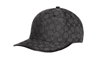 COACH Baseball Caps Charcoal Black