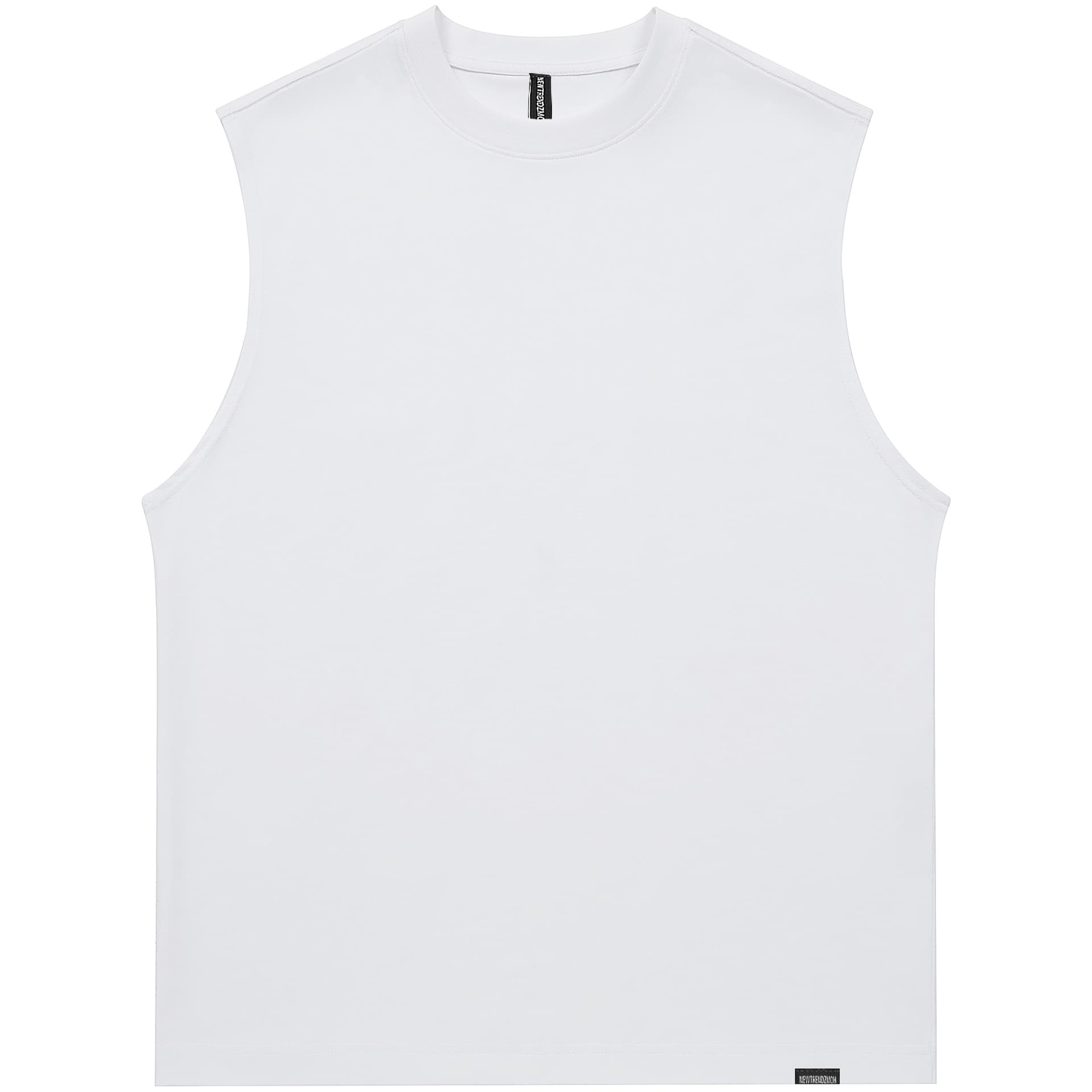ZMOH Tank Tops Crew Neck Moderate Straight Fit