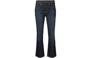 R13 midrise cropped jeans