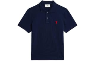 Ami Adc Red Heart Organic Polo