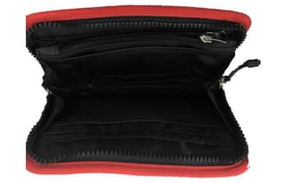 New Balance Fabric One Shoulder Crossbody Clutch Red