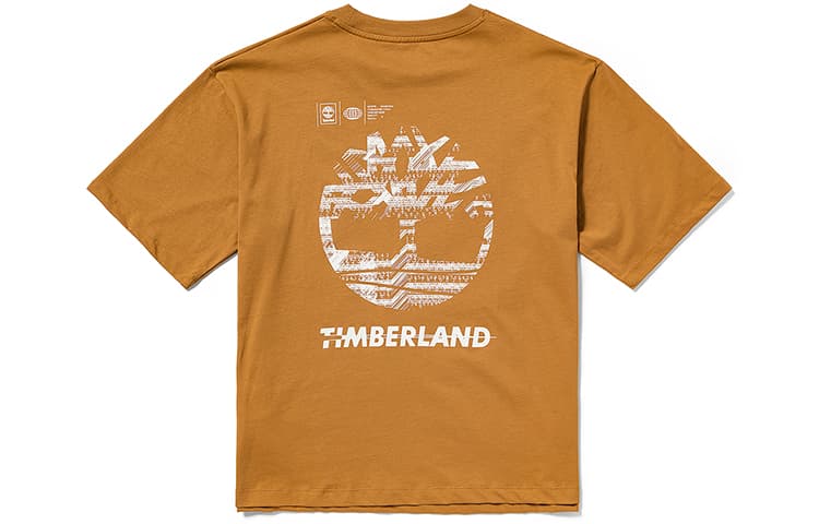 Timberland TShirts Wheat Crew Neck Thin Straight Fit