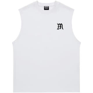 ZMOH Tank Tops Crew Neck Moderate Straight Fit
