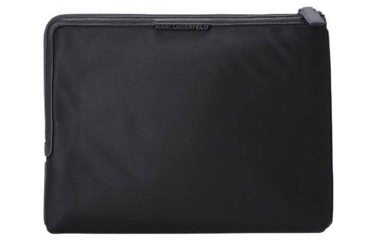 KARL LAGERFELD K/Ikonik Polyamide Laptop Bag Black