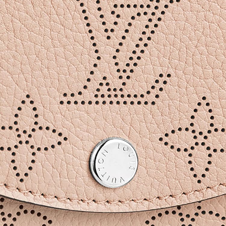 LOUIS VUITTON Calfskin Wallet Pink