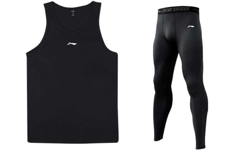 Li Ning Fitness Sets Crew Neck Moderate