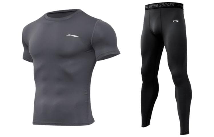 Li Ning Fitness Sets Crew Neck Moderate
